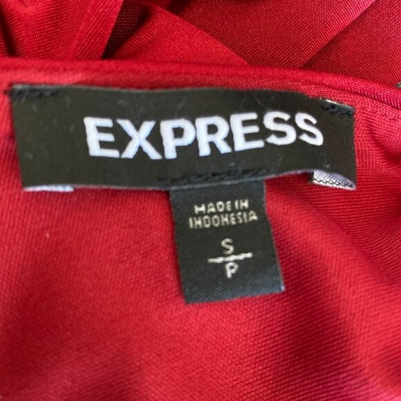 Express - Red Tank Bodysuit w/ Cutouts 🔥 - Picture 4 of 7